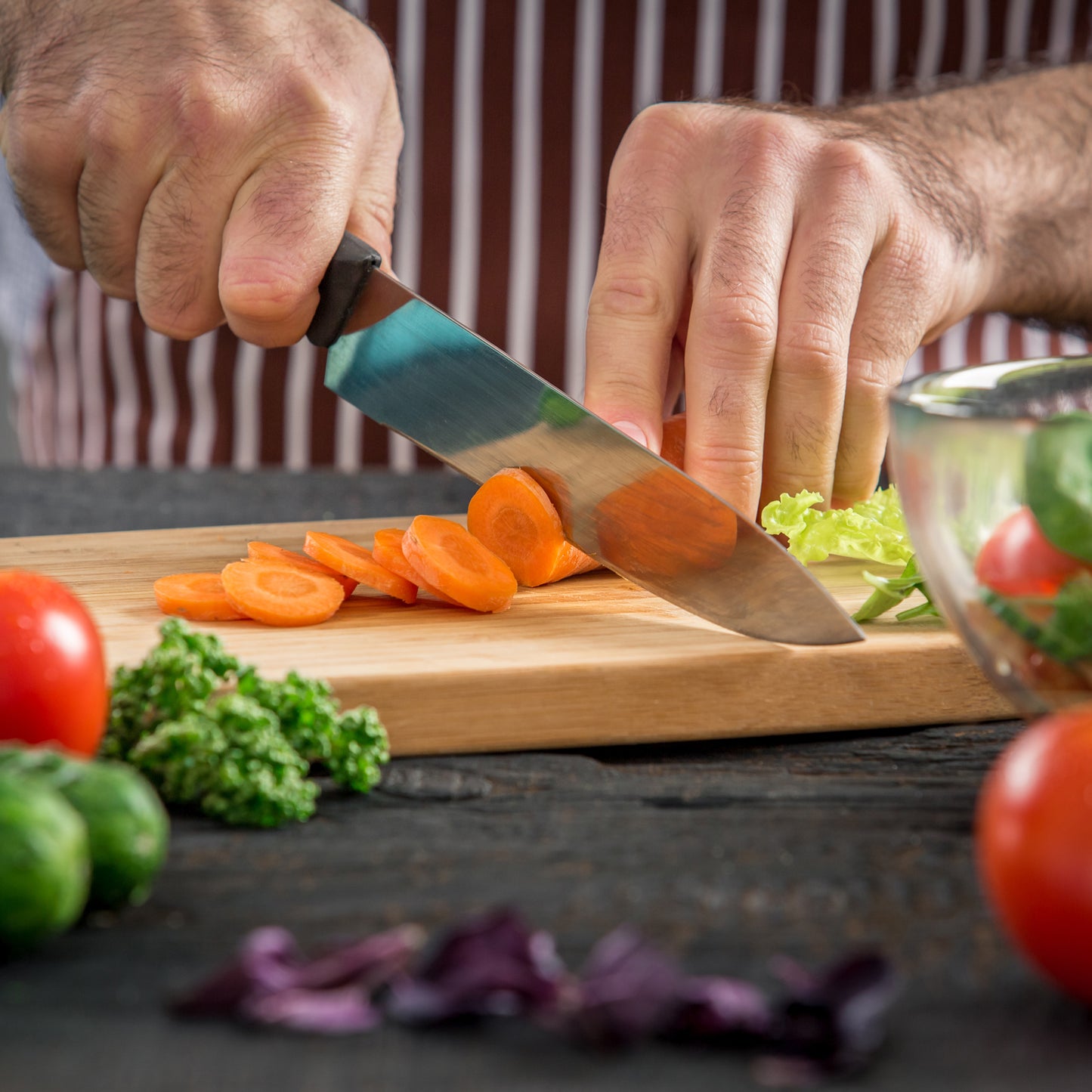 2193 Natural Wood Chopping Cutting Board For Kitchen Vegetables Fruits Cheese Bpa Free.