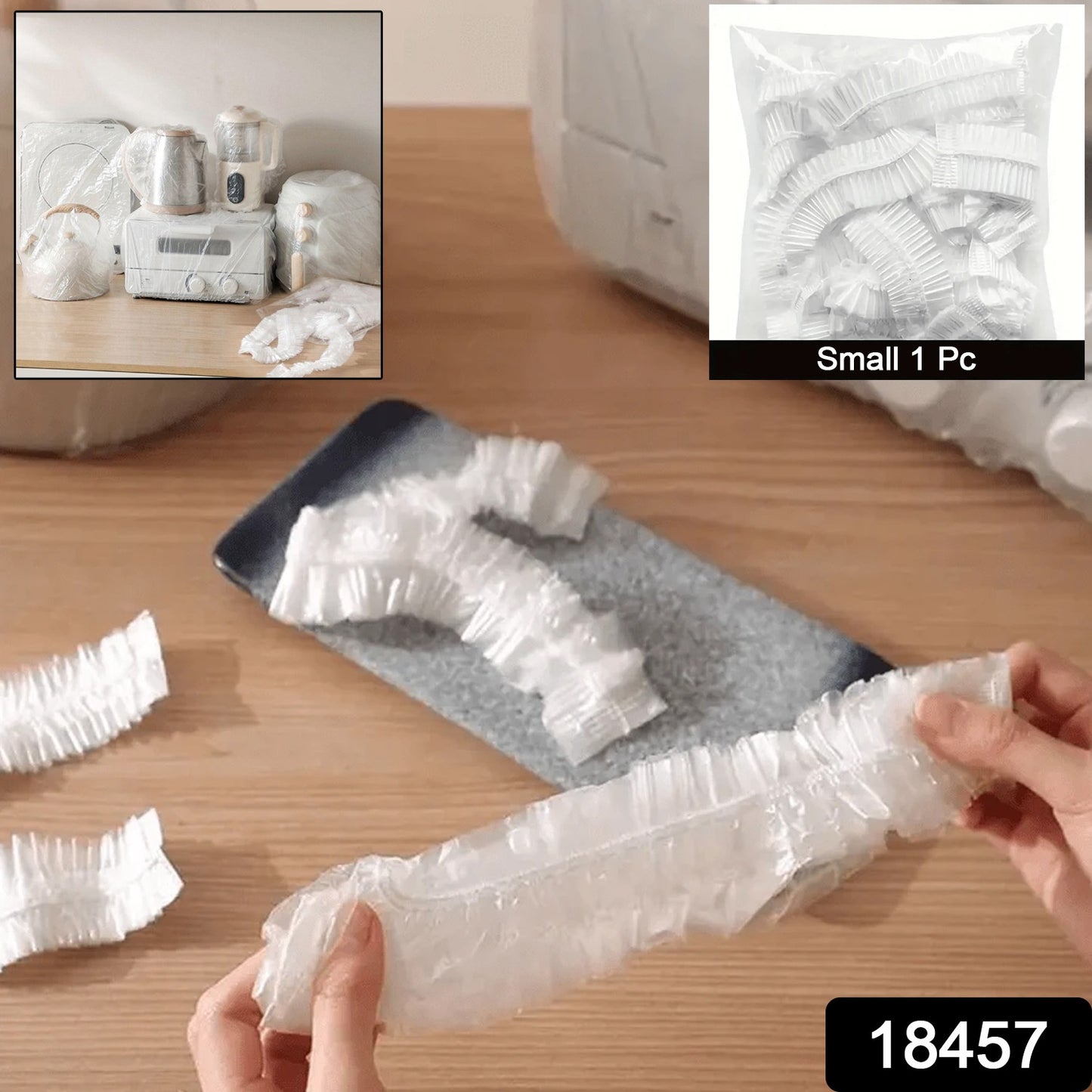 Home Thick Disposable Dust Proof Plastic Furniture Covers (1 Pc Small)